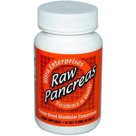 Optimum Nutrition Raw Pancreas Tablets, 60 CT