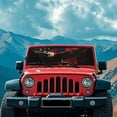 thumbnail image 3 of HUIACONG US Flag Eagle Windshield Sun Shade for Jeep Wrangler TJ JK JKU JL JLU ,Aluminum Foil Film Car Winshied Sun shade,Effectively Blocking Heat and UV Rays, 3 of 6