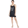 thumbnail image 4 of Stylore Nightgown for Women Night Shirt Sleeveless Sleepwear LMS Black 2XL, 4 of 6