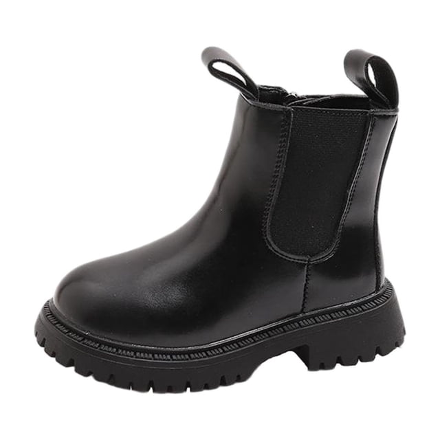Autumn Girls' Booties, British Style Fashion Booties, Suitable for Middle and Older Children