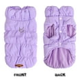 thumbnail image 2 of BadPiggies Dog Coat Vest Fleece Lining Dog Jacket Winter Warm Padded Pet Clothes for Small Medium Dogs, 2 of 9