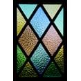 thumbnail image 2 of Mossholder, Tim 17x24 Gold Ornate Wood Framed with Double Matting Museum Art Print Titled - Back Door Window, 2 of 4