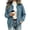 Light Blue, variant on cocolona Womens Zipper Cardigan Sweater Trendy Crew Neck Long Sleeve Casual Sweater Knit Warm Fall Winter Cardigan