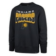 thumbnail image 2 of Unisex '47  Navy Indiana Pacers Brush By Headline Crewneck Sweatshirt, 2 of 3