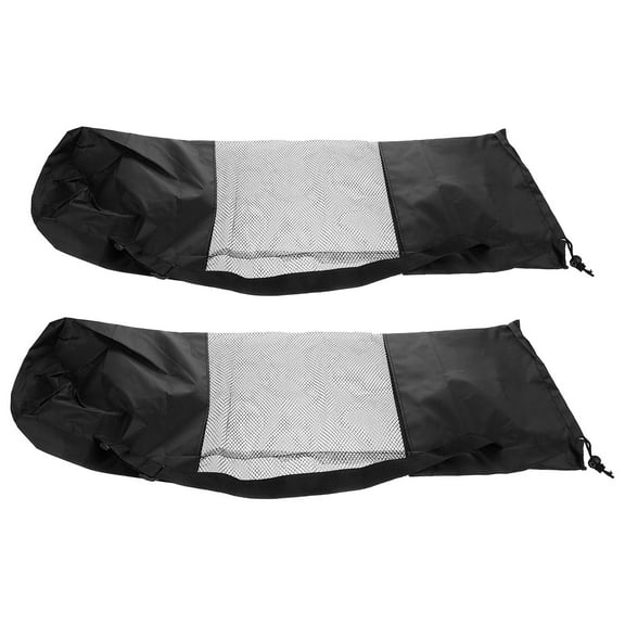 Hemoton 2 Pcs Yoga Mat Carrying Bag Oxford Cloth Drawstring Pouch Yoga Mat Tote For Pilates And Travel Large Capacity Yoga Mat Storage Bag