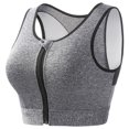 thumbnail image 4 of Utoimkio High Impact Sports Bras for Women Front Zipper Athletic Tank Tops Workout Gym Activewear Bras for Women, 4 of 6