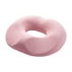 thumbnail image 1 of Cojín para silla de oficina, cojín para asiento de automóvil, almohada ergonómica portátil con forma de dona, cojín para coxis para viajes de espalda Rosa, 1 of 10