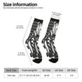 thumbnail image 2 of Yiaed American Tractor Print Great elasticity Crew Socks Sports socks for Men and Women, 2 of 6