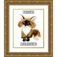 thumbnail image 1 of Shefranov, Olga 20x24 Gold Ornate Wood Framed with Double Matting Museum Art Print Titled - Passive Aggressive, 1 of 4