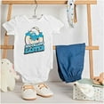thumbnail image 3 of Smurfs Egg-Cellent Easter Egg Hunt Romper Boys or Girls Infant Baby Brisco Brands NB, 3 of 6