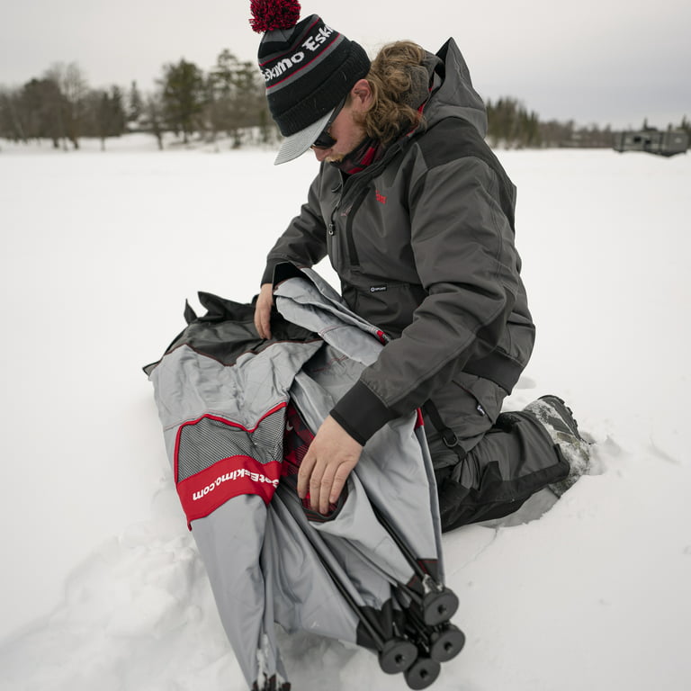 Eskimo Ice Fishing Shelter Coat Hooks