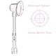 thumbnail image 5 of Vogacara Paquete de 2 pezones extractor de seguridad indoloro silicona plana invertida ventosas portátil hogar extractor agrandar accesorios Suministros de ortodoncia, 5 of 6