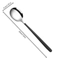 thumbnail image 4 of Stainless Steel Spoon, 7.87 Inch Stirring and Serving Utensil, Ideal for Daily Cooking and Baking, 4 of 8