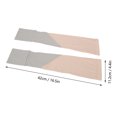 thumbnail image 4 of Funda protectora solar para brazo, color rosa, protección solar de medio dedo UPF 50, funda larga de alta elasticidad para brazo, mangas refrescantes, 1 par, 4 of 8