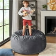 thumbnail image 4 of Sillón Puff Codi para Niños 90 cm con Espuma Viscoelástica Carbón, 4 of 7