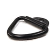 thumbnail image 5 of The ROP Shop (4) 1/4" Black Steel D Ring Bracket CLIP Anchor Tie Down Trailer Truck ATV Boat, 5 of 9
