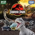 thumbnail image 2 of Modelo de dinosaurio TOMY original Jurassic World conmemora los juguetes para niños Tyrannosaurus Velociraptor carnotaurus circundantes, 2 of 5