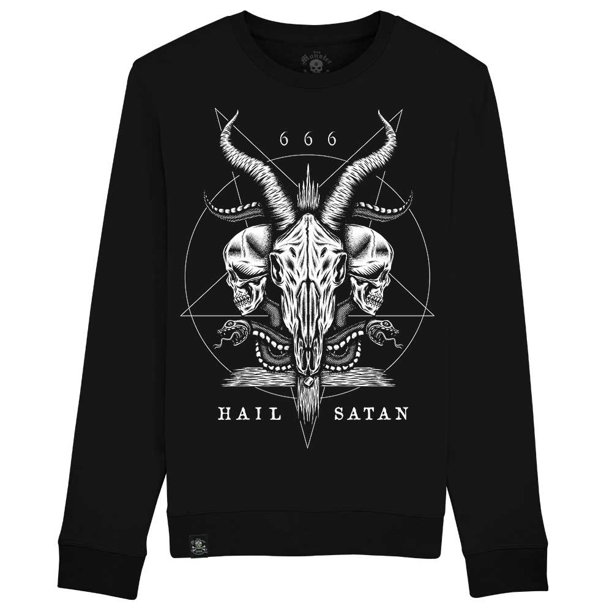 Sudadera Cuello Redondo Kingmonster Satanic Altar Kingmonster Estampado