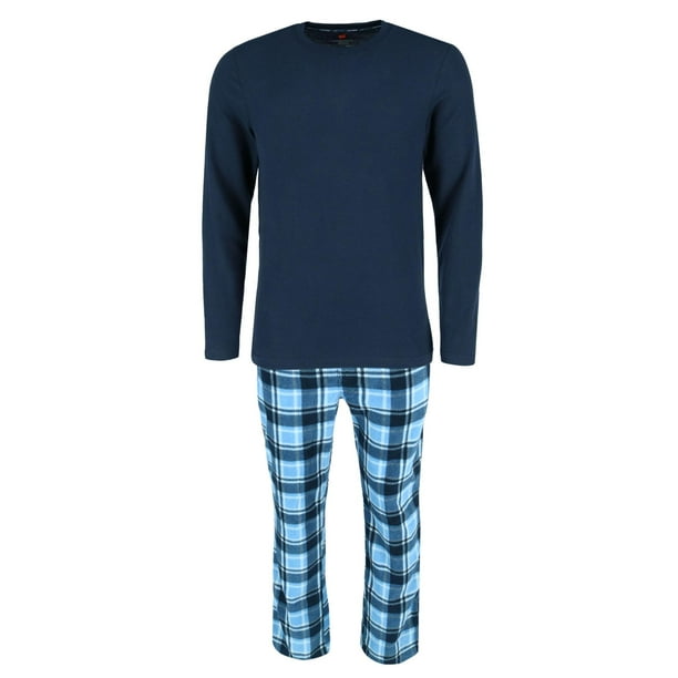 Hanes X Temp Micro Fleece Pajama Set Men s Big Tall Walmart
