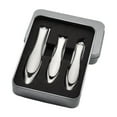 thumbnail image 4 of Juego de 3 cortaúñas de metal para manicura profesional, portátil, resistente a salpicaduras con Argén, 4 of 9