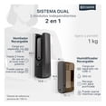 thumbnail image 3 of Ventilador Humidificador de Aire 2 en 1 Esquimal, Recargable, 9 Velocidades, pantalla LED ( Arena), 3 of 7