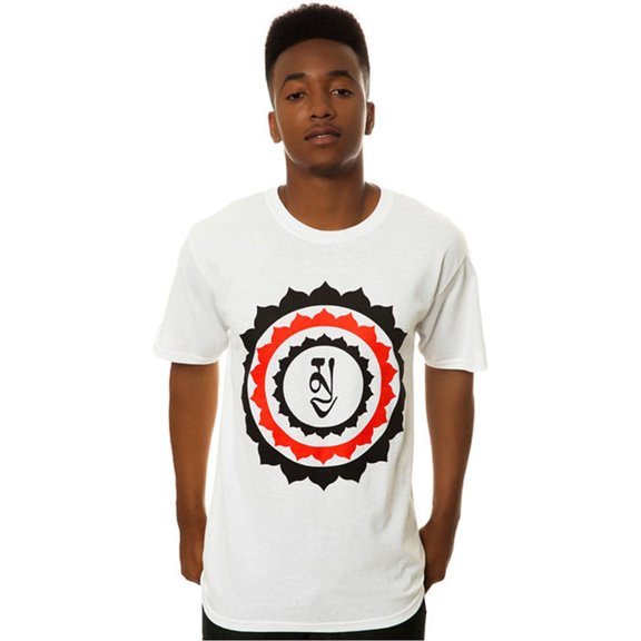 Black Scale Mens The Inner Sanctum Graphic T-Shirt, White, Small