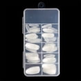 thumbnail image 1 of 100 PCS Long Coffin Shape False Nails Durable and Reusable for DIY Nail Art, 1 of 5