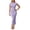 Z-Purple650, variant on JIAYUE Women's Dress Short Sleeve Mid-Calf Casual Round Neck Solid Color Flowy Long Fashion Elegant Comfortable Daily Wear Versatile Female Dresses