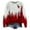 A-Red, variant on Women Christmas Tree Reindeer Sweater Color Block Long Sleeve Crew Neck Knit Pullover Shirts Fall Festival Jumpers