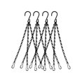 thumbnail image 2 of Joernso 4Pcs/Set Flower Basket Hanger Double Hook Iron Flower Plant Pot Replacement Chain Hanger Garden Supply, 2 of 8