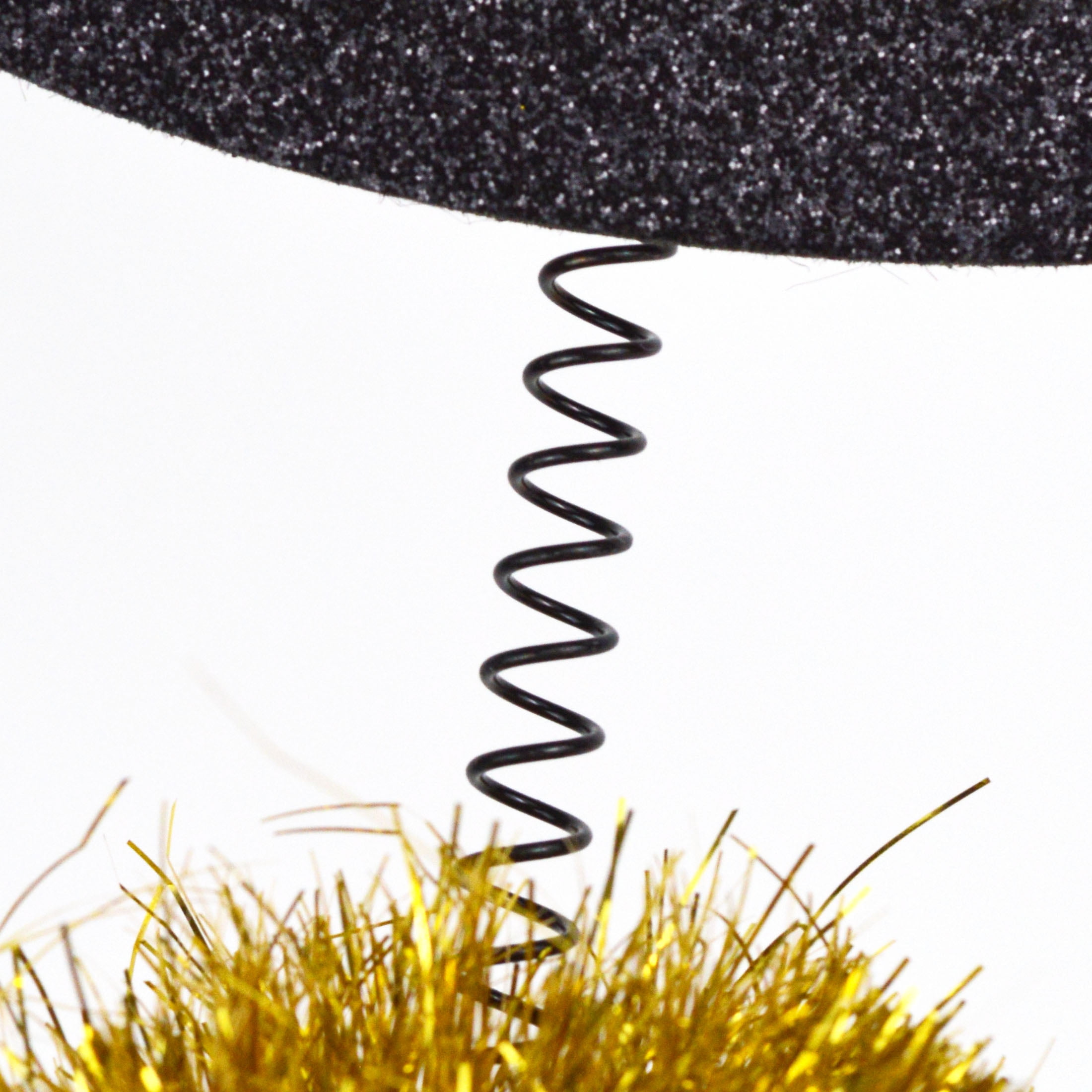 Serre-tête pailleté noir pour le Nouvel An, 1 pièce, décorations festives, une façon de célébrer avec style, adulte