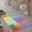 Sets of 8pcs small+6pcs large, variant on Interlocking Silicone Floor Mats, Soft Washable Non-slip Tiles for Yoga, Pilates and Crawling, Durable Edge Flooring, Multi-use Workout Mats for Home, Gym, Bathroom and Outdoor