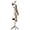 Wood, variant on Sturdy Wooden Coat Tree with 8 Hooks, 3 Adjustable Sizes for Clothes, Hat Stand Used in Bedroom/Office/Entryway, Brown