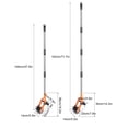 thumbnail image 4 of serony Perche Télescopique Robuste et Durable pour Rouleau de Peinture, Longueur Ajustable, 3 sections de 1,2 m, 4 of 6