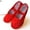 Red, variant on SPRING PARK Girls Canvas Ballet Shoes Ballet Slipper for Kids Women Yoga Shoes for Dancing