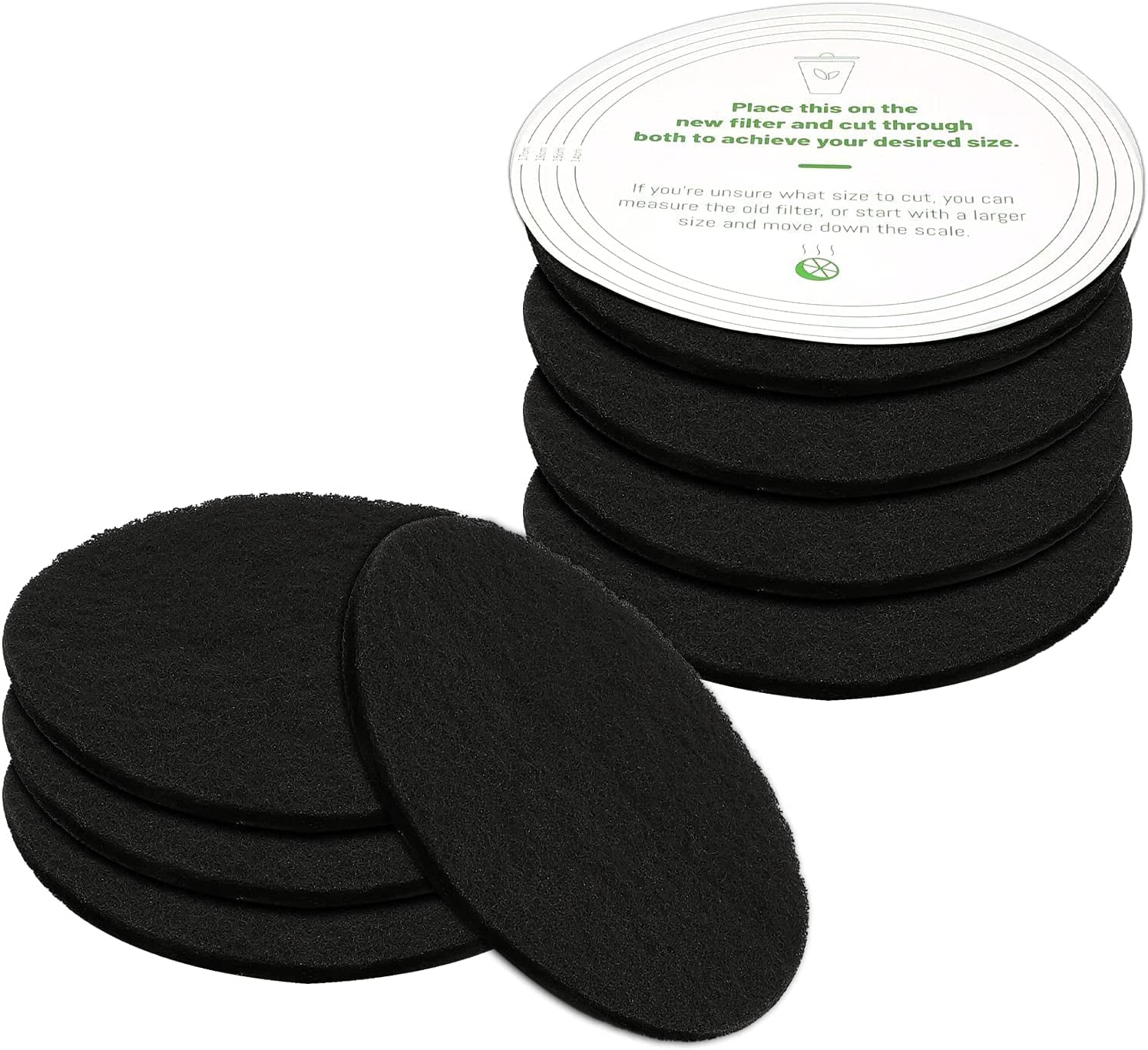 Coral Vented Compost Caddy Filters 4 Pack 
