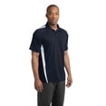 thumbnail image 4 of Sport-Tek PosiCharge Micro Mesh Colorblock Polo-XL (True Navy/ White), 4 of 6