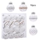 thumbnail image 2 of Adornos navideños, bolas navideñas transparentes, juego de 16 piezas, material plástico, para árbol de Navidad, decoración de ambiente festivo, bolas decorativas de plástico., 2 of 6