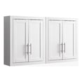 thumbnail image 1 of Crosley Furniture Savannah Armoire de Rangement Murale 2 Pcs en Blanc, 1 of 10