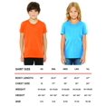 thumbnail image 6 of Daxton Youth Size Short Sleeve Tee Basic Tshirt Tops- Black, X-Small, 6 of 6