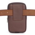 thumbnail image 4 of Fashion Men Phone Pocket PU Leather Soft Card Case Bag Outdoor Multi-function Money Wallet Zipper Purse, 4 of 7