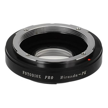 Pentax Pk Mount - Fotodiox Pro Lens Mount Adapter - Miranda (MIR) SLR Lens to Pentax K (PK) Mount SLR Camera Body