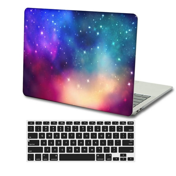 KSK KAISHEK Plastic Hard Shell Case Cover Compatible Early Late 2012/2013/2014/2015 Release MacBook Pro 13 inchs Retina Display No Touch + Black Keyboard Cover Model: A1425 & A1502 Galaxy 30