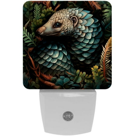 

Pangolin LED Square Night Lights - Stylish and Energy-Efficient Lighting Solution for Your Room - for Nighttime Illumination and Ambiance