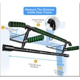 thumbnail image 3 of Pull Up Bar Doorway Fitness Chin-Up Bar Frame for Home Gym Exercise with Shortened Handle Bar & Professional Training Straps Set, 3 of 5
