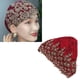 thumbnail image 1 of Turbante para la Cabeza para Mujer, Sombrero de Pelo de Lana Con cuentas de encaje Bordado Vintage para bufandas musulmanas, 1 of 7