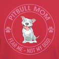 thumbnail image 3 of CafePress - PITBULL MOM Dark T Shirt - Men's Classic Graphic Cotton T-Shirt, 3 of 4
