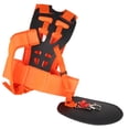 thumbnail image 3 of Lawn Mower Strap, Labor Saving Trimmer Double Shoulder Strap Oxford Cloth and Nylon Adjustable Size  for Garden Power Tools, 3 of 7