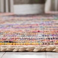 thumbnail image 3 of SAFAVIEH Montauk Rowland Abstract Striped Area Rug, Multi/Natural, 3' x 5', 3 of 5