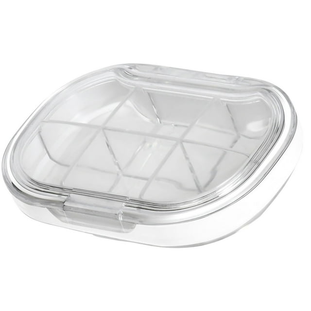 Estuche de almacenamiento de pastillas, mini pastillero portátil, estuche portátil para pastillas, durabilidad extendida